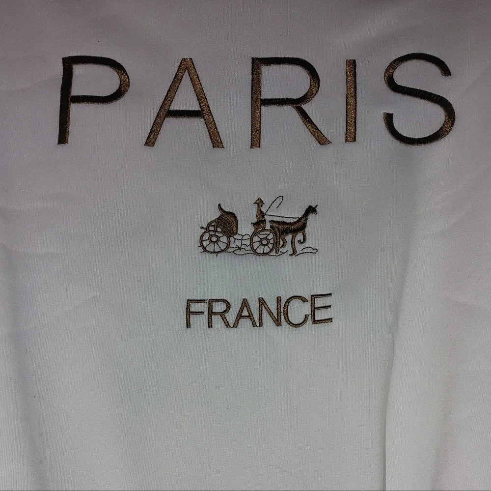 NWOT Shein Paris Sweatshirt - Picture 4 of 8